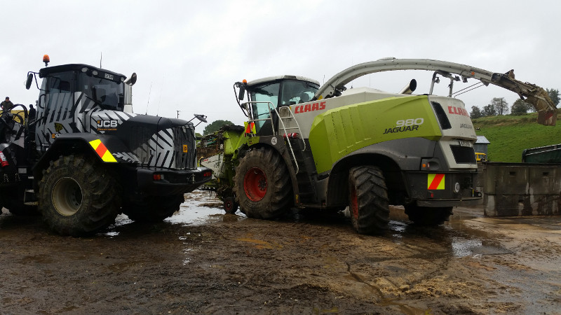 Mucking in